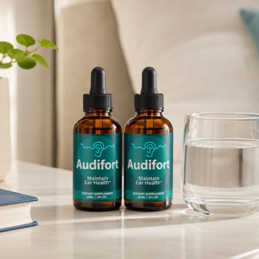 Audifort product package and bottle